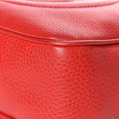 Gucci Pebbled Calfskin Small Soho Disco Bag Tabasco Red 14 of 20