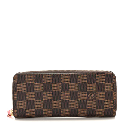 Louis Vuitton Damier Ebene Clemence Wallet Cherry 1 of 7