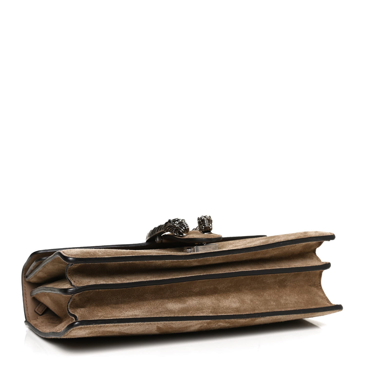 Gucci Suede Small Dionysus Shoulder Bag Taupe 4 of 11