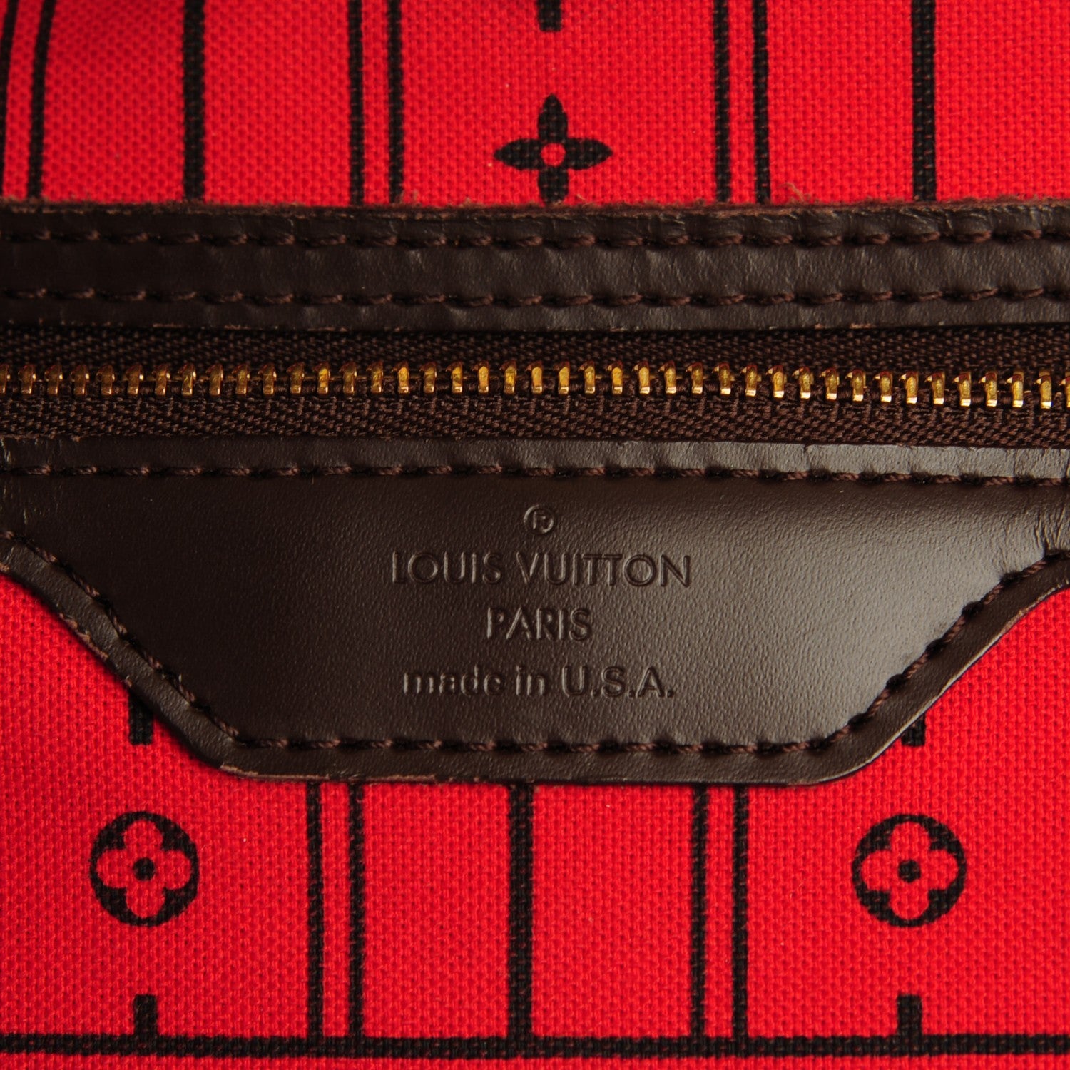 Louis Vuitton Damier Ebene Neverfull MM 8 of 11