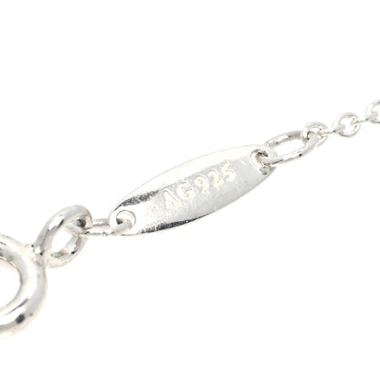 Tiffany Sterling Silver Diamond .03ct Elsa Peretti Diamonds by the Yard Pendant Necklace 6 of 6