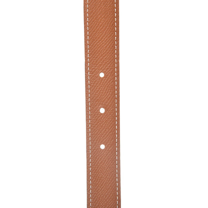 Hermes Swift Epsom 24mm Belt 85 Black Gold 3 of 6
