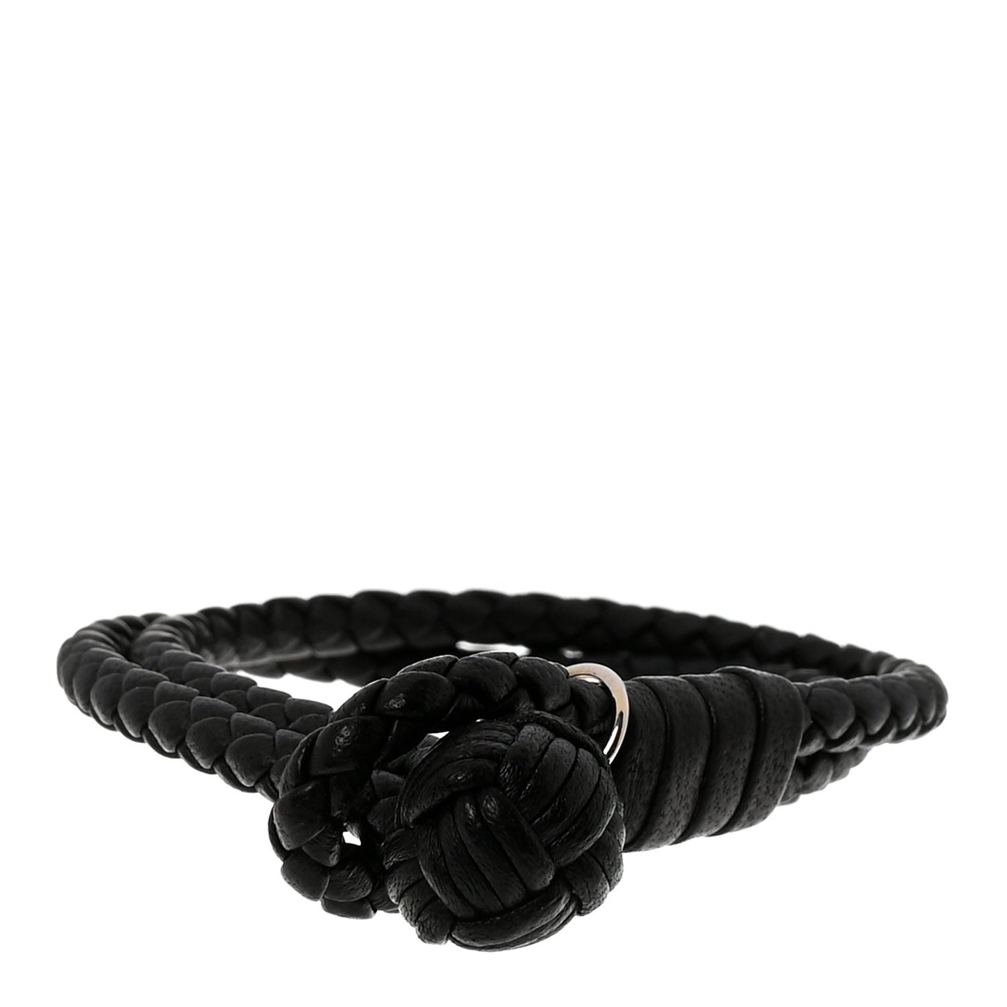 Nappa Intrecciato Bracelet Black