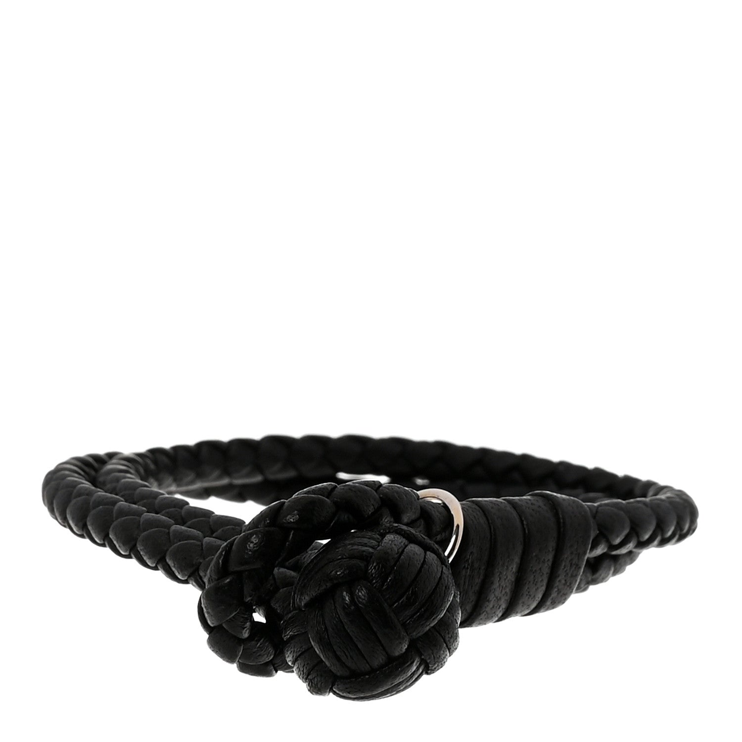 Bottega Veneta Nappa Intrecciato Bracelet Black 1 of 4