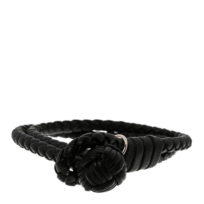 Bottega Veneta Nappa Intrecciato Bracelet Black 1 of 4