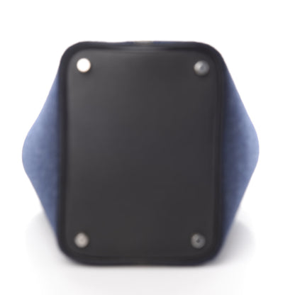 Hermes Feutre Swift Picotin Lock 18 PM Bleu Nuit Black 11 of 13