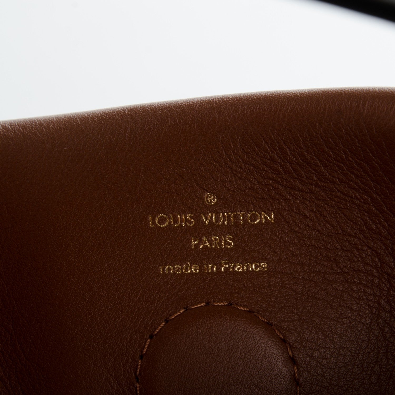 Louis Vuitton Monogram Tuileries Besace Caramel Rouge 7 of 8
