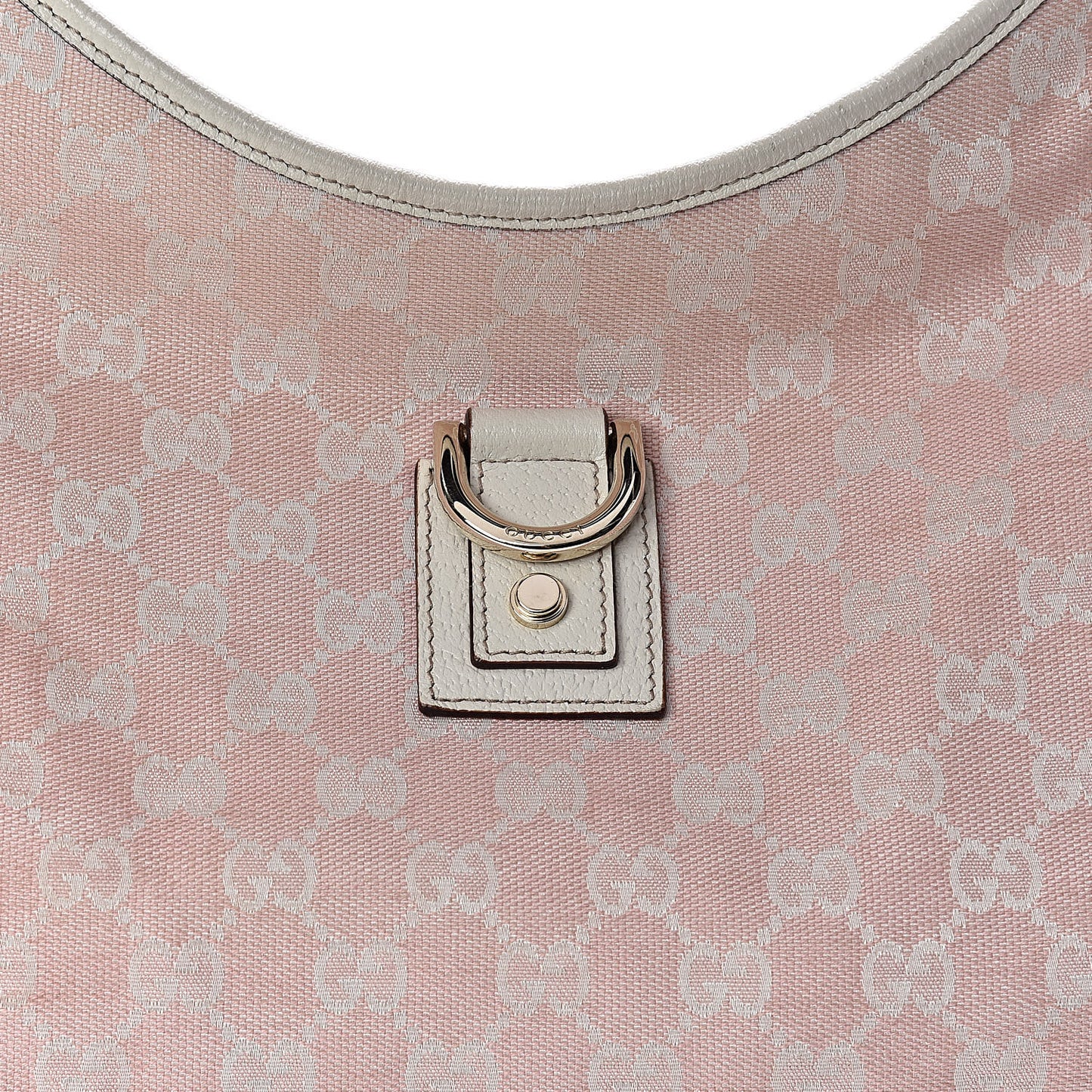 Monogram Large Abbey D Ring Hobo Pink