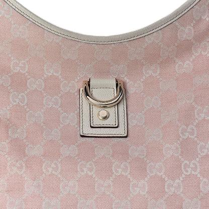 Gucci Monogram Large Abbey D Ring Hobo Pink 8 of 13