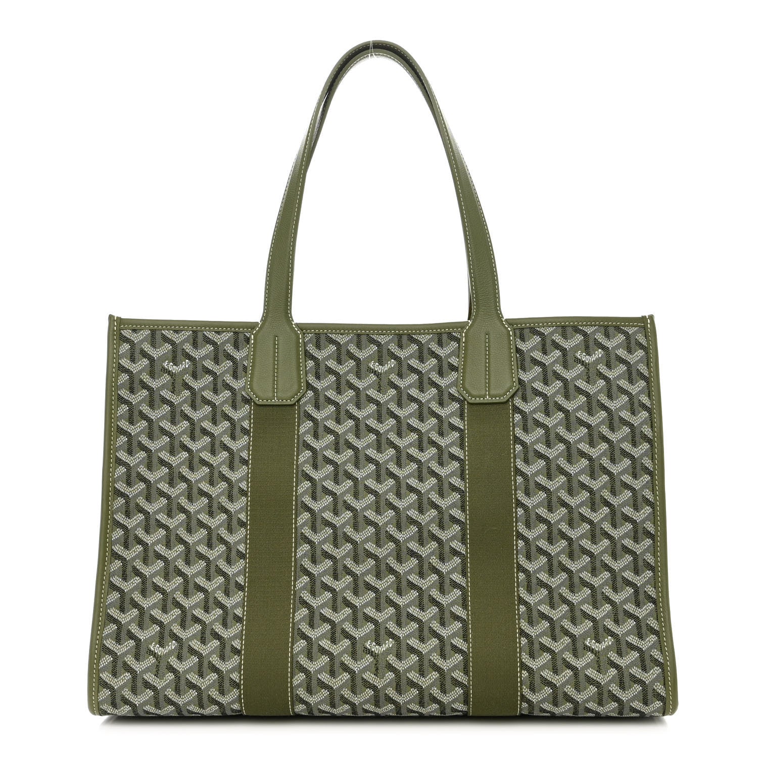 Goyard Goyardine Villette MM Tote Khaki 1 of 11