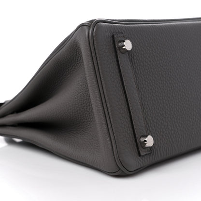 Hermes Togo Birkin 25 Etain 8 of 10