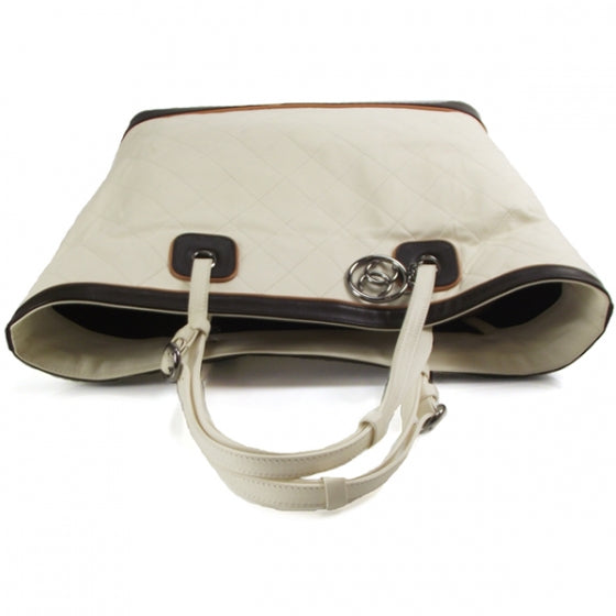 Chanel Quilted COUNTRY CLUB Tote White 6 of 11