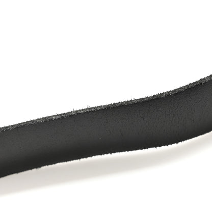 Gucci Cuoio Toscano Nickel Double G 30mm Belt 75 30 Black 6 of 9
