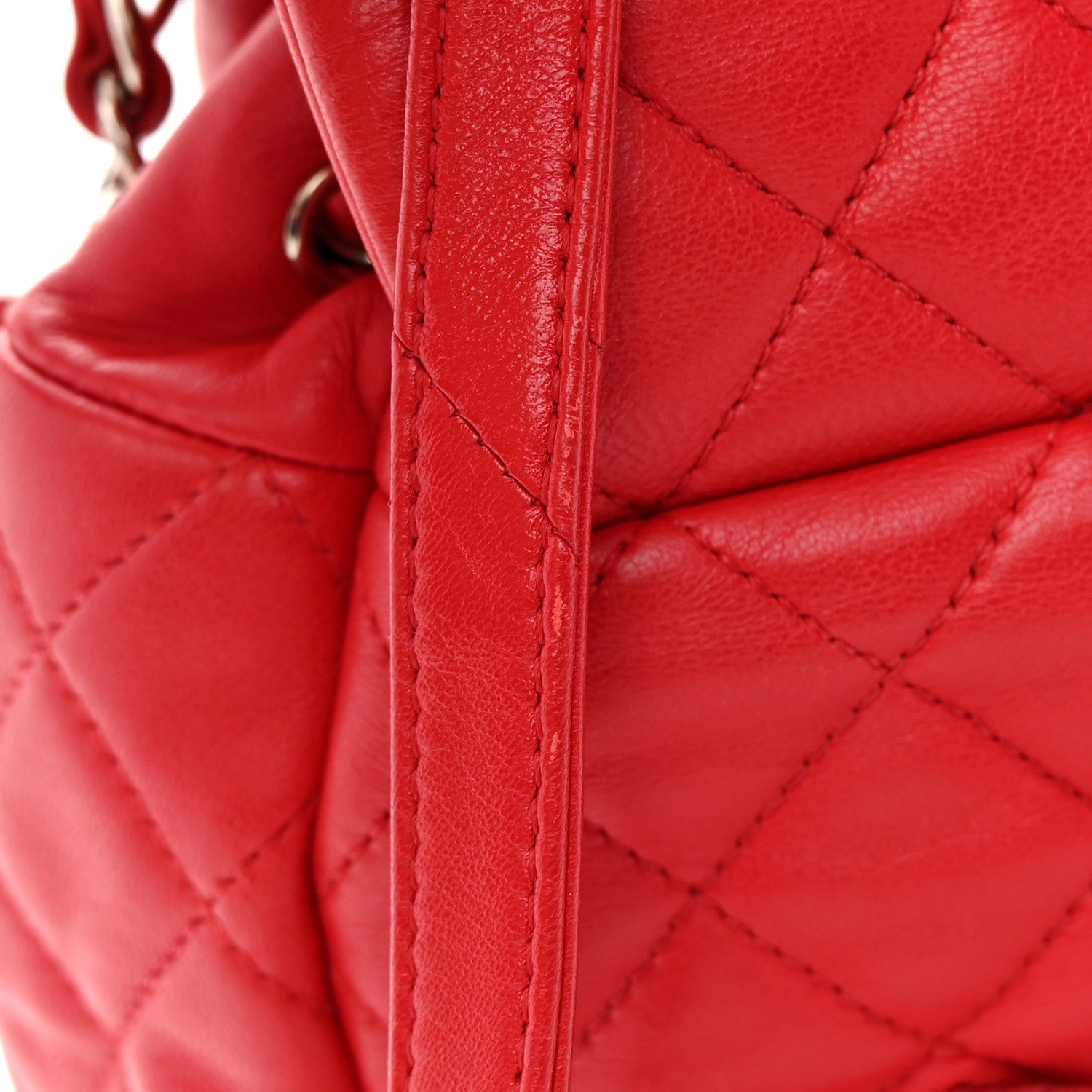 Chanel Lambskin Quilted Large Urban Spirit Backpack Red 15 of 17