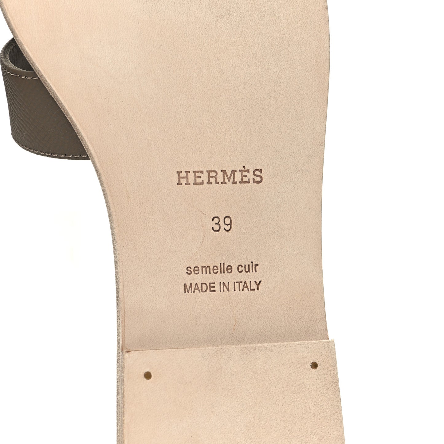 Epsom Oran Sandals 39 Etoupe