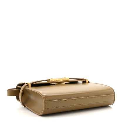 Saint Laurent Smooth Calfskin Mini Manhattan Shoulder Bag Tabac Brown 4 of 11