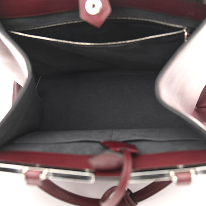 Fendi Vitello Elite Flamingo Large 3Jours Tote Bordeaux 5 of 9