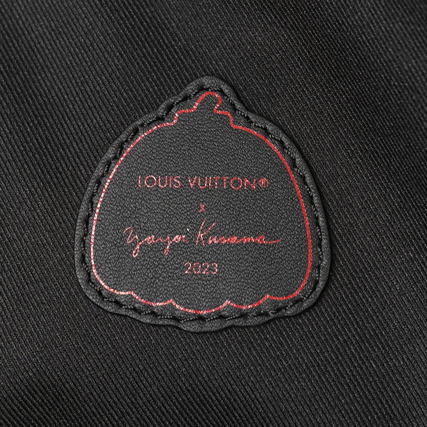 Louis Vuitton LV X YK Taurillon Lock It MM Black Red 6 of 8