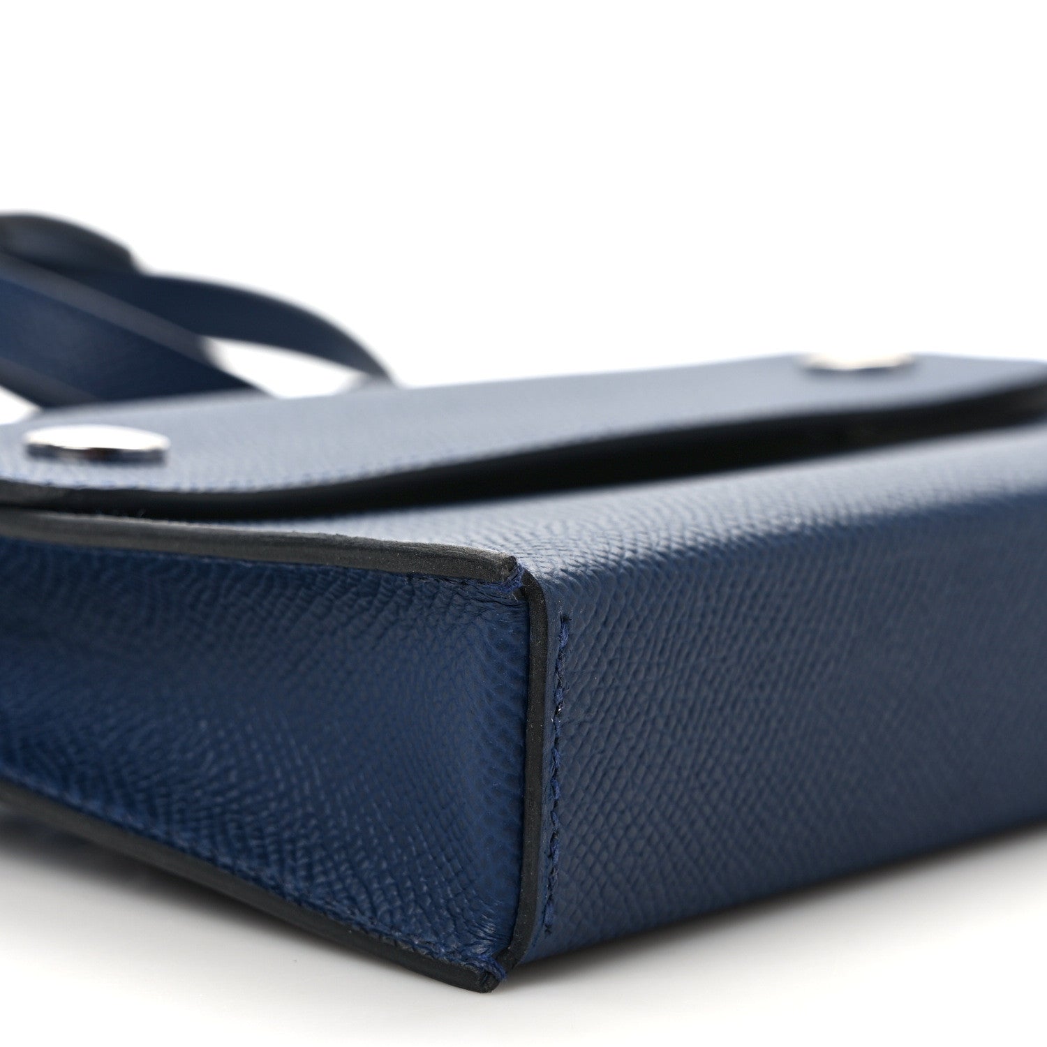 Hermes Epsom Hermesnap Wallet Bleu Navy 8 of 10
