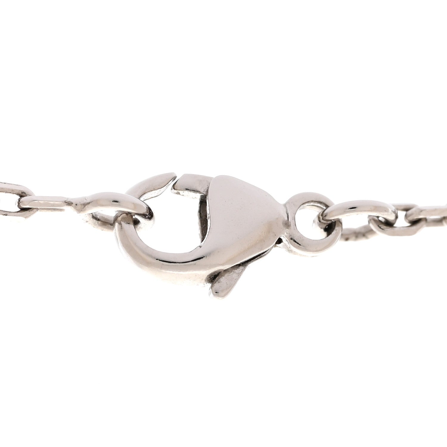 Hermes Lacquered Palladium Mini Pop H Pendant Necklace Lilas 7 of 7