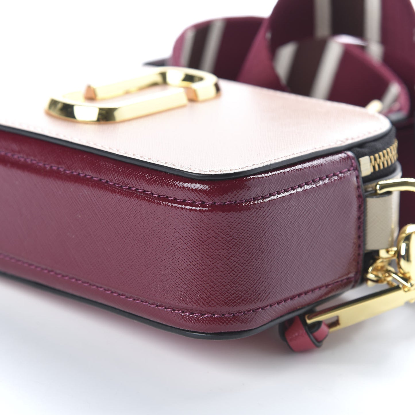 Saffiano Small Snapshot Camera Bag Rose Multicolor