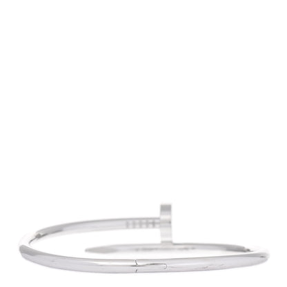 Cartier 18K White Gold Juste Un Clou Bracelet 17 3 of 5