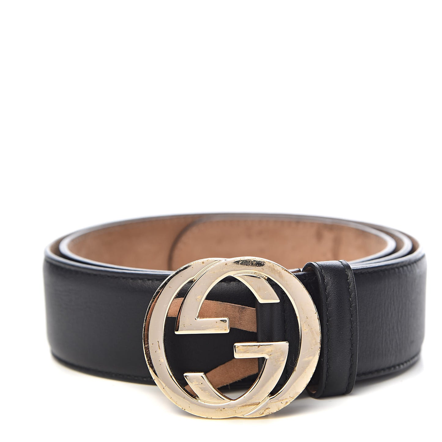 Calfskin Interlocking G 37mm Belt 85 34 Black