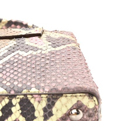 Louis Vuitton Metallic Snakeskin Capucines Mini Dore 14 of 15