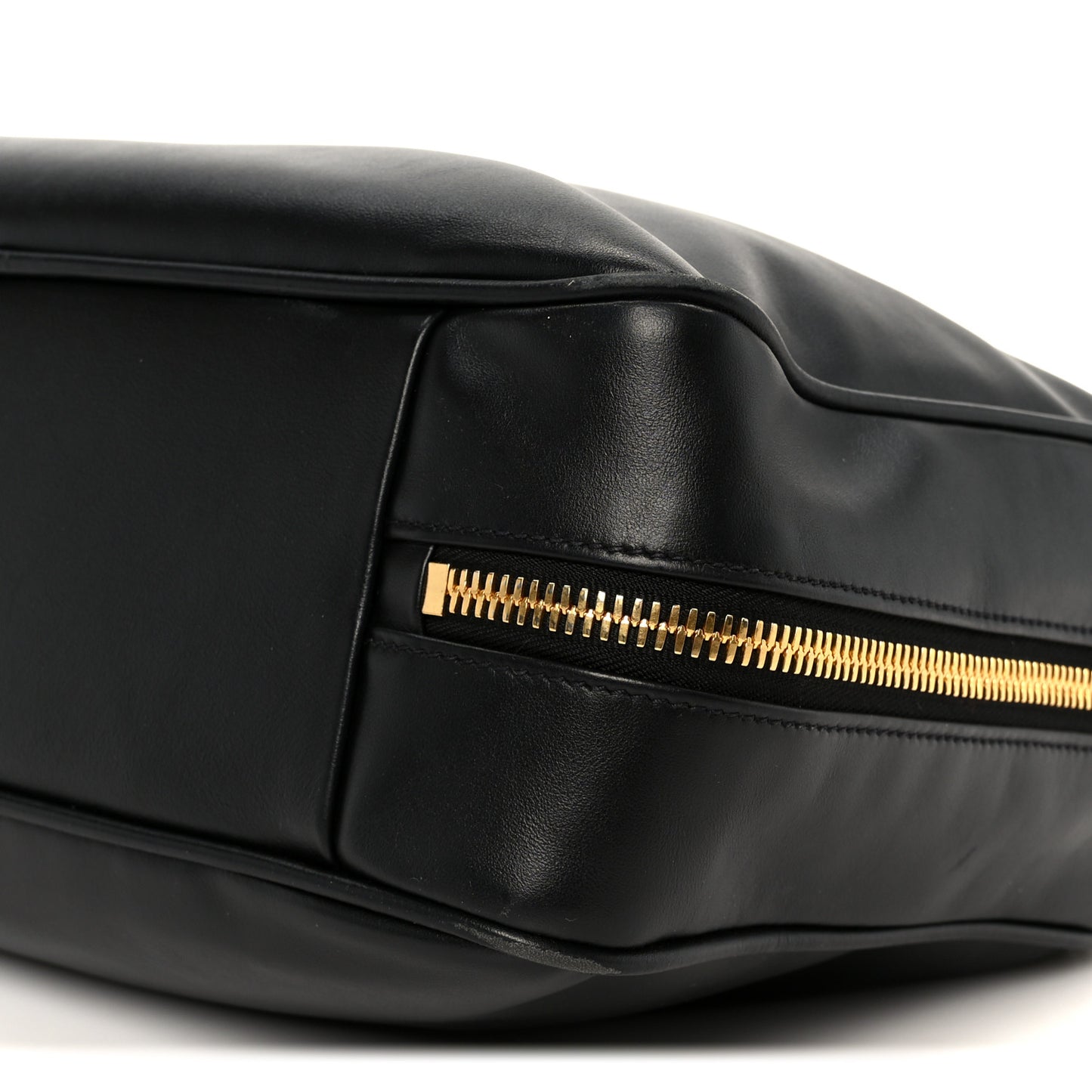Soft Calf Softy Large Beau Top Handle Bag Black
