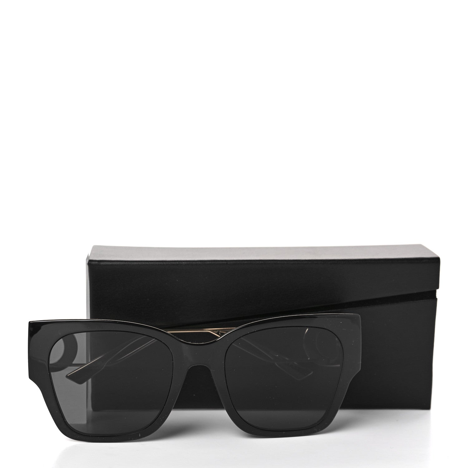 Christian Dior Rectangular 30 Montaigne 1 Sunglasses Black 7 of 7