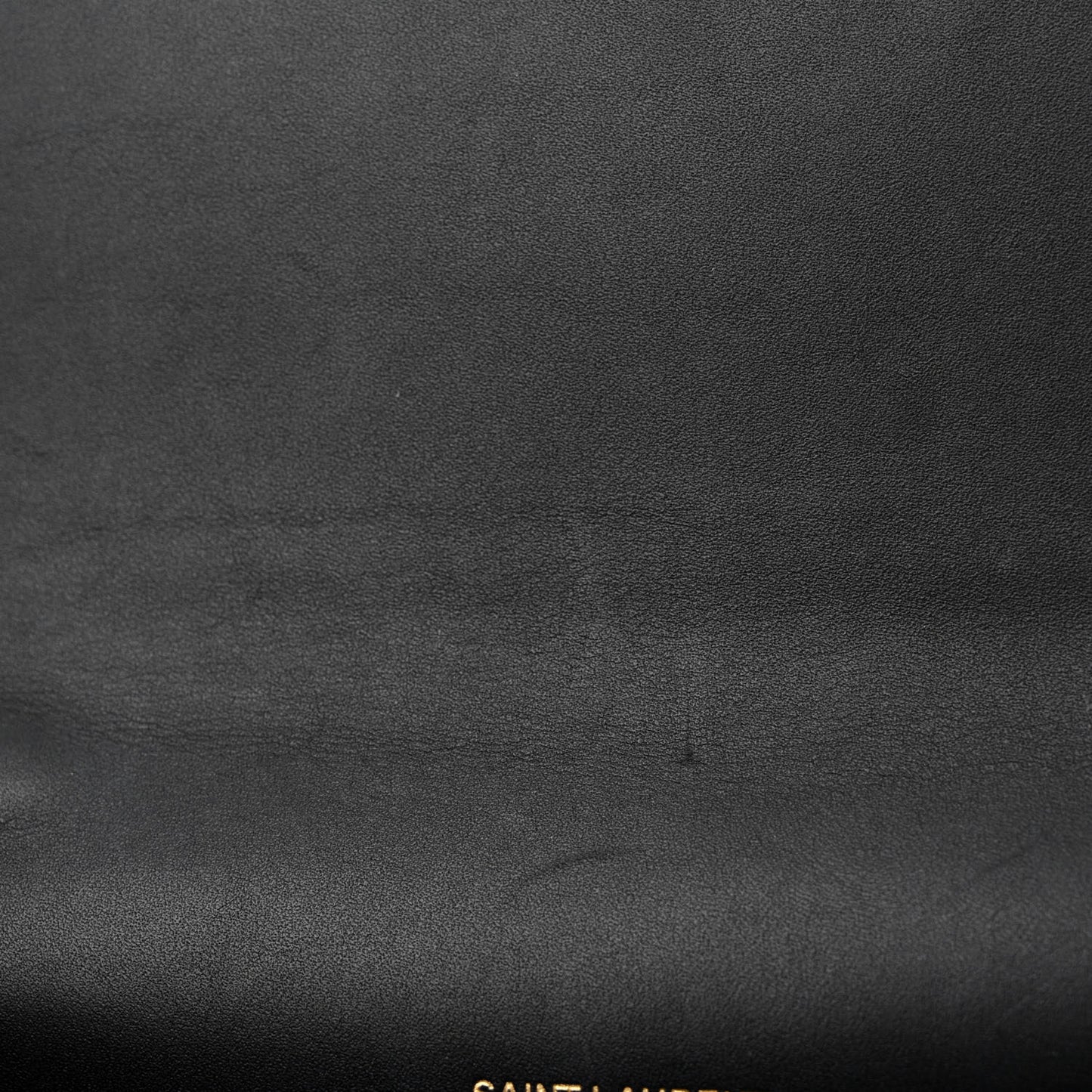Smooth Calfskin Classic Monogram Kate Tassel Chain Wallet Black