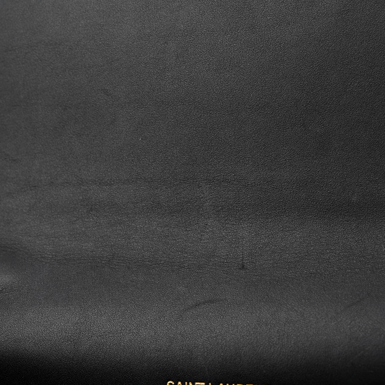 Saint Laurent Smooth Calfskin Classic Monogram Kate Tassel Chain Wallet Black 11 of 13