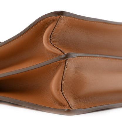 Prada Calfskin Medium Soft Sound Shoulder Bag Caramel 10 of 12