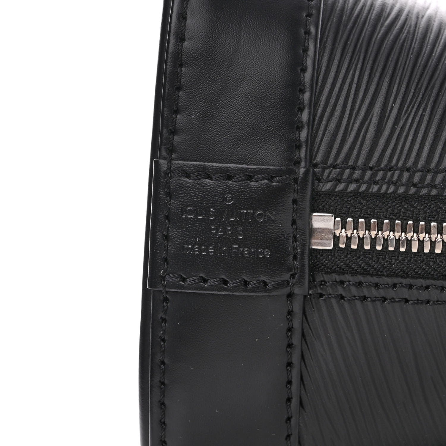 Louis Vuitton Epi Alma BB Black 6 of 9