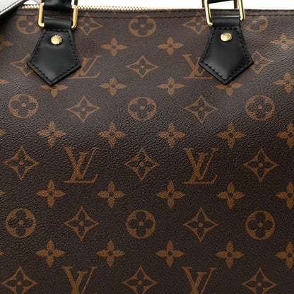 Louis Vuitton Monogram My World Tour Speedy Bandouliere 30 Black 7 of 9