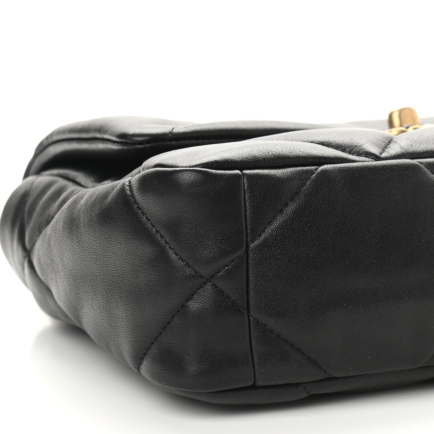 Chanel Lambskin Quilted Medium Chanel 19 Flap Black 8 of 9