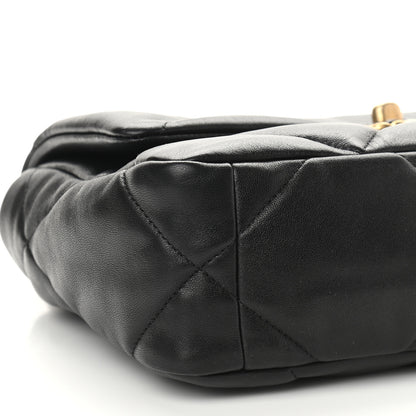 Chanel Lambskin Quilted Medium Chanel 19 Flap Black 8 of 9