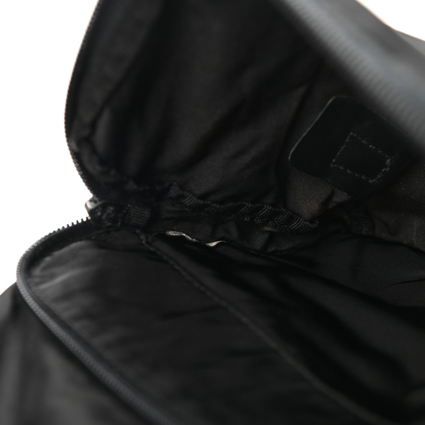 Nylon Vela Messenger Bag Black