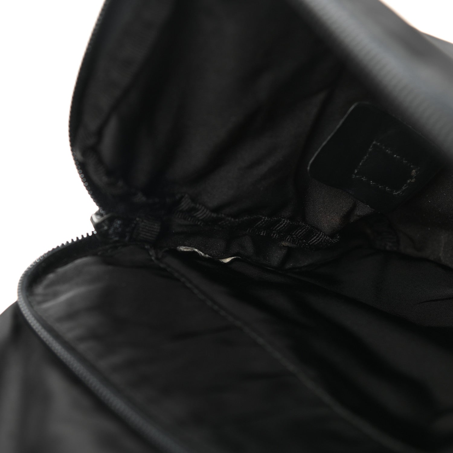 Prada Nylon Vela Messenger Bag Black 11 of 14