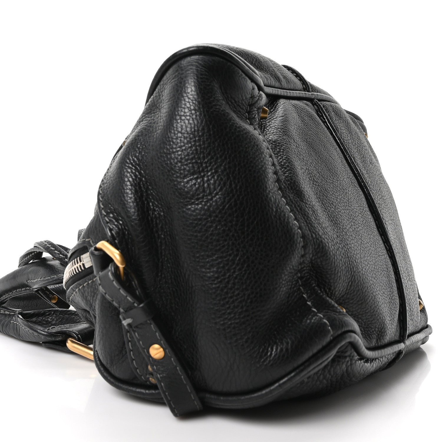 Chloe Calfskin Small Paddington Satchel Black 9 of 10