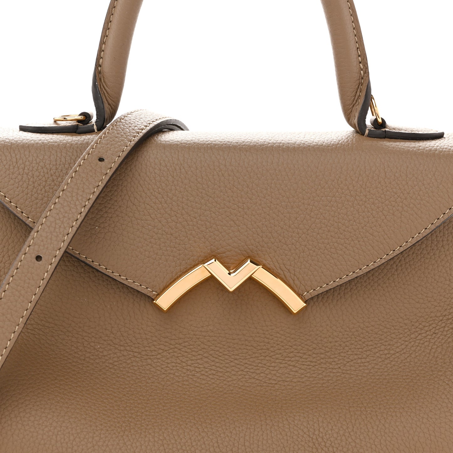 Taurillon Blush Calfskin Gabby PM Taupe
