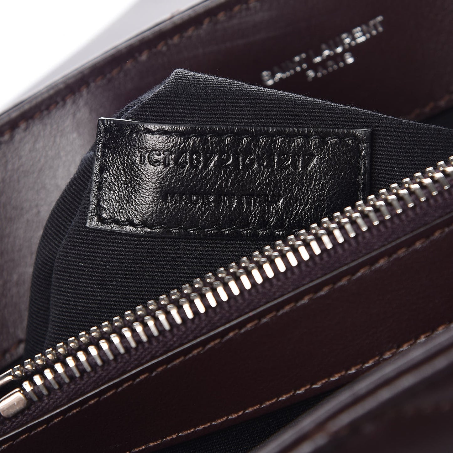 Calfskin Y Quilted Monogram Medium Loulou Chain Satchel Amaranto