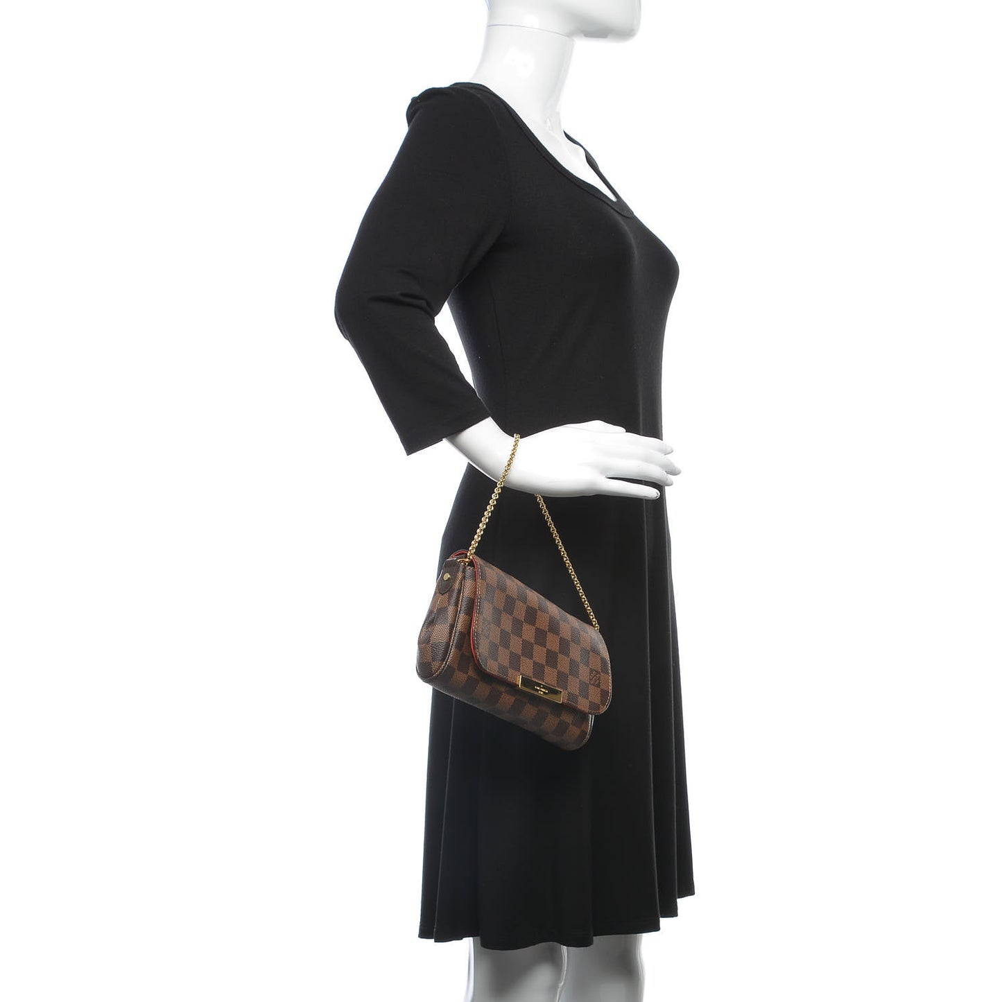 Damier Ebene Favorite PM