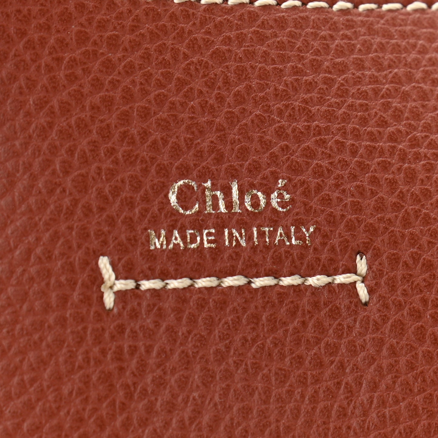 Grained Calfskin Small Darryl Saddle Crossbody Bag Sepia Brown