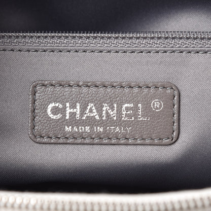 Chanel Caviar Quilted Grand Shopping Tote GST White 6 of 15