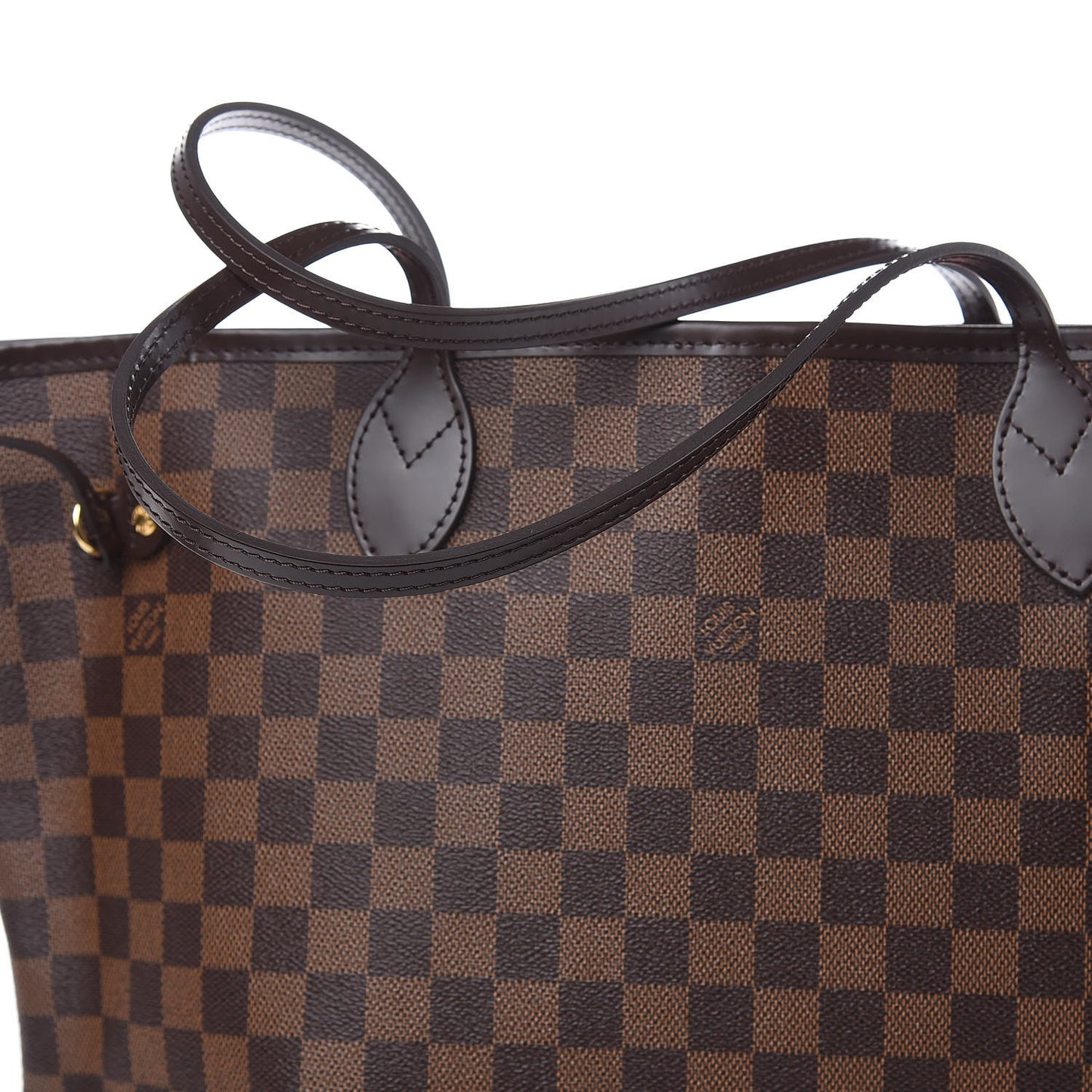 Damier Ebene Neo Neverfull MM Rose Ballerine