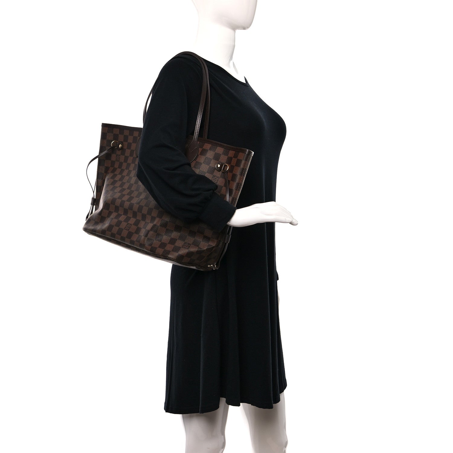 Louis Vuitton Damier Ebene Neo Neverfull MM 2 of 10