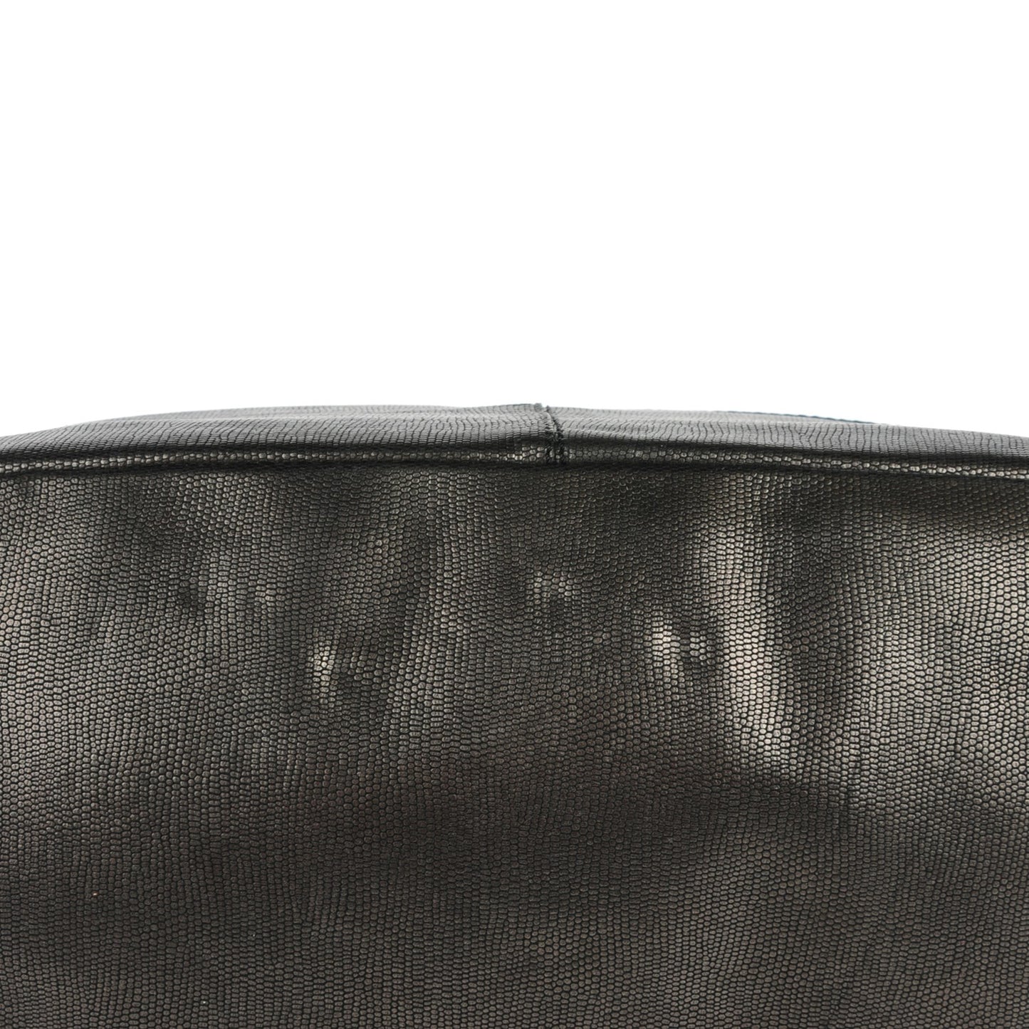 Metallic Lizard Effect Maxi Nightingale Shopper Tote Bronze
