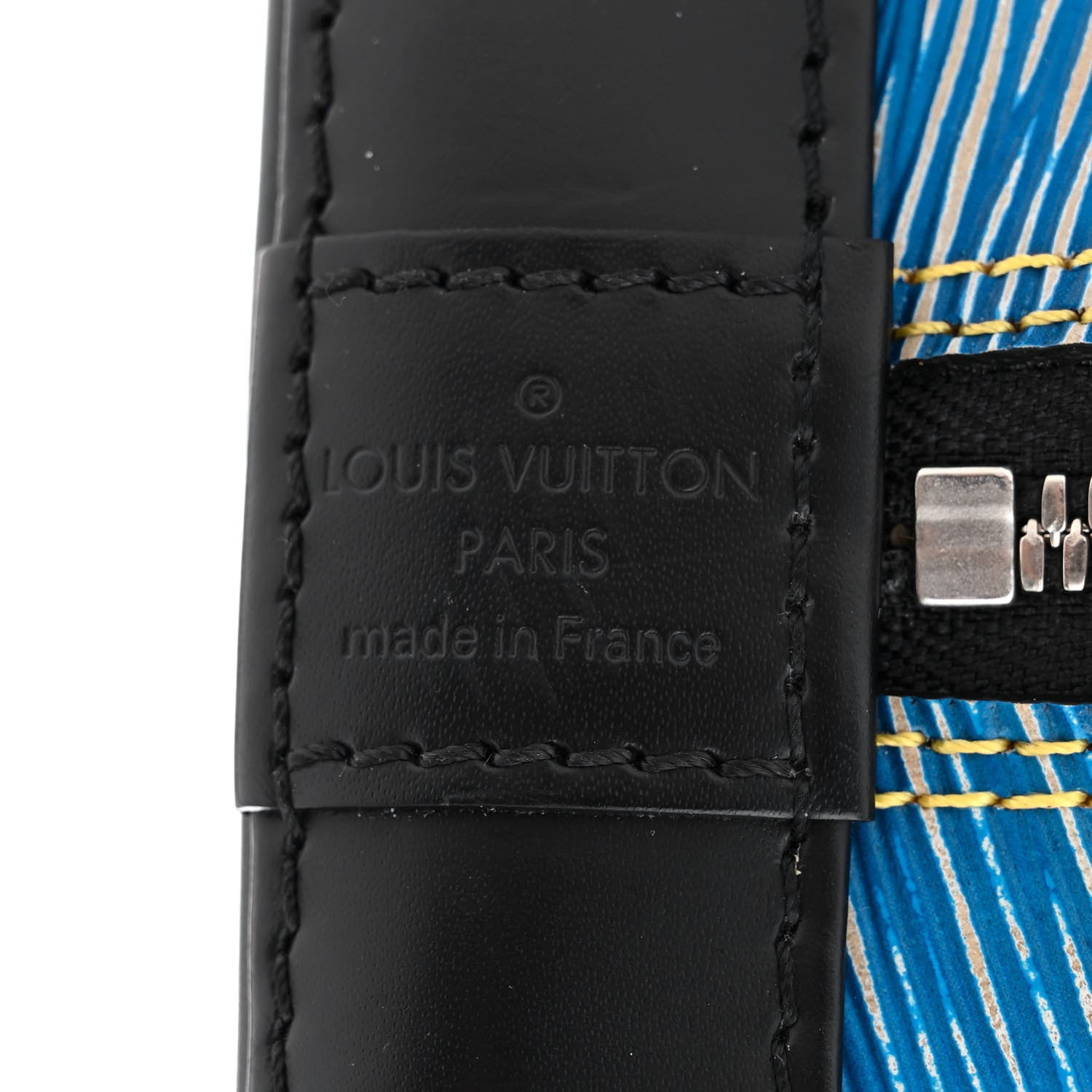 Louis Vuitton Epi Alma PM Denim Light 6 of 11