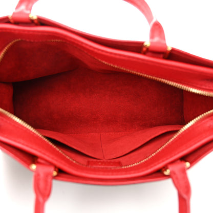 Louis Vuitton Monogram Popincourt PM Red 5 of 9